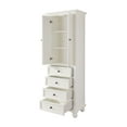 thumbnail image 4 of AVANITY  Thompson 24 Inch French White Finish Linen Cabinet - 24"W x 68"H - 24"W x 68"H, 4 of 4