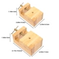 thumbnail image 2 of HEATSHAKING 2Pcs Tabletop Wood Carving Clamp for Seal Engraving with Adjustable Secure Holding, 2 of 7