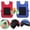 Blue+Red Set, variant on Dodgeball Target Game Set, Sticky Vest with 5 Soft Foam Balls, Outdoor Throwing Activity for Teens and Adults