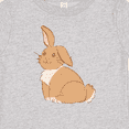 thumbnail image 4 of Inktastic Easter Cute Floppy Ear Brown Bunny Boys or Girls Baby T-Shirt, 4 of 5