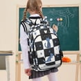 thumbnail image 7 of FORMRS Unisex School Backpack 17" Student Travel Bag with Laptop Compartment, Blue Cat Stars, 7 of 7