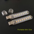 thumbnail image 3 of Mistaha 8 LED USB Powered Operated Mini Reading Lamp Book Light Portable White for Office, 3 of 8
