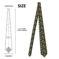 thumbnail image 2 of Balery Forest Squirrel Corbata Clásica de Seda para Hombre, Corbata Tejida Jacquard, Corbatas Formales para Negocios y Bodas, 2 of 7