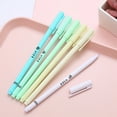 thumbnail image 2 of Lubelski Gel Pens, Non-slip Signature Ballpoint Pens with Comfortable Grip, 0.5mm, Assorted Ink Colors, 6 Count, 2 of 7