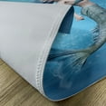 thumbnail image 5 of Ambesonne Ocean Place Mats Set of 4, Mermaid Myth Creature, Standard Size, Blue, 5 of 6