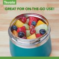 thumbnail image 4 of Tovolo Stainless Steel Insulated Food Traveler 1 QT Marine Blue, 4 of 6