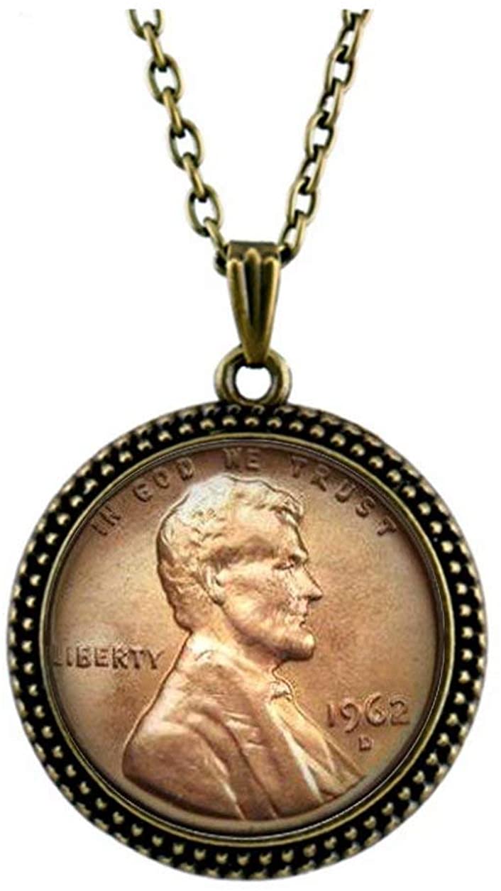 Glamour Jewelry,1 Cent 1962 Coin 