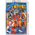 thumbnail image 3 of NBA Oklahoma City Thunder - 2025 NBA Finals Champions Wall Poster, 22.375" x 34" Framed, 3 of 5