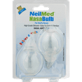 thumbnail image 2 of NeilMed Nasabulb Aspirator with Clear Design, for Small Noses, Babies and Kids, 2 Count, 2 of 5