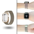 thumbnail image 1 of Correa para apple watch compatible con 38mm / 40mm metálica+ Case completo protector de pantalla Mamá Pulpo  Milanese mica completa, 1 of 6