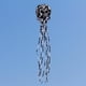thumbnail image 3 of Cometa de gran tamaño 3D de una sola línea con línea de vuelo de 30 m y cola larga para niños y adultos. Blanco negro, 3 of 8