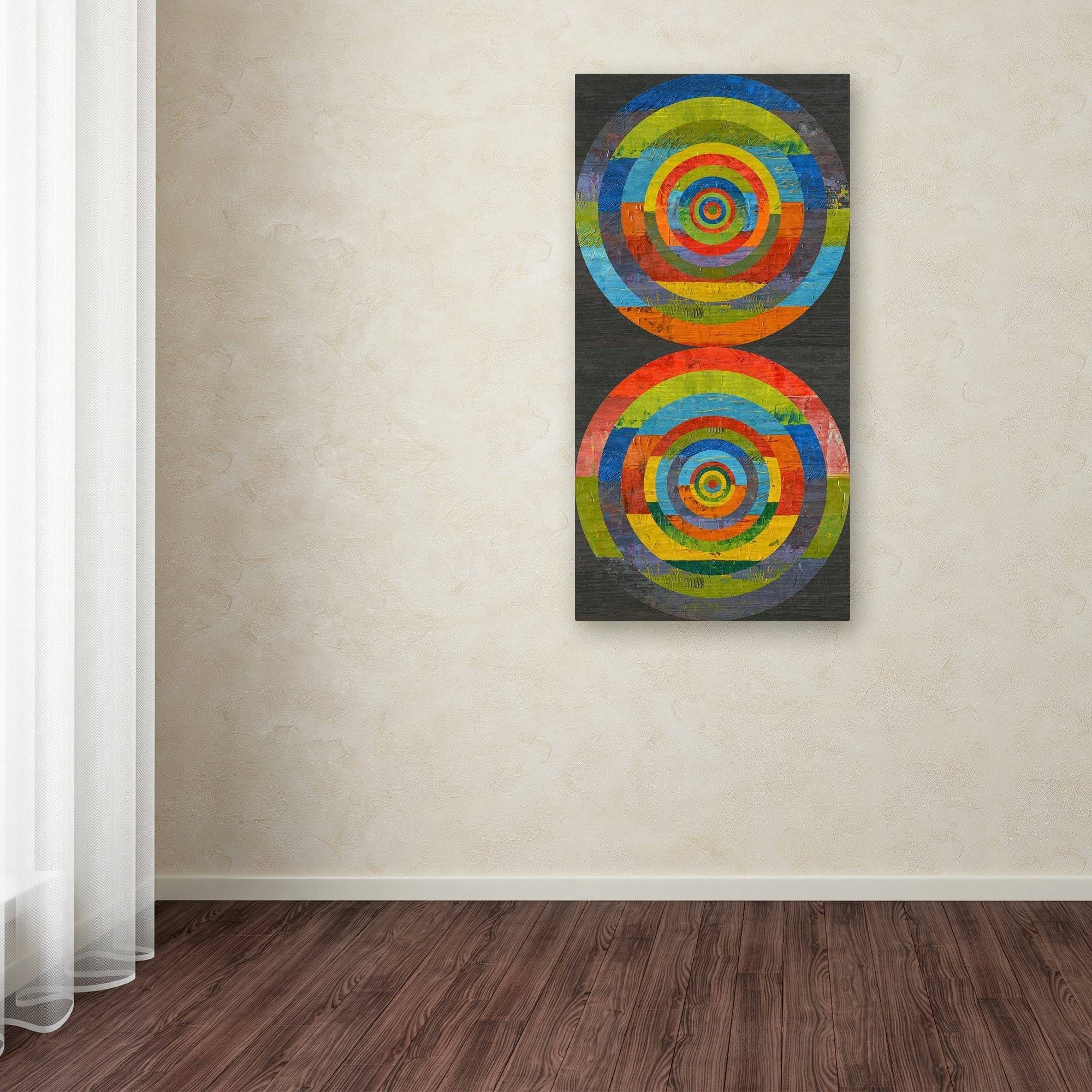 Trademark Fine Art "Full Circle 3.0" Canvas Art by Michelle Calkins
