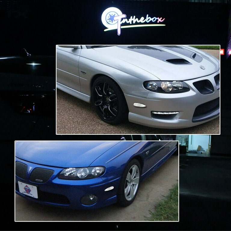 GTINTHEBOX For 2004 2005 2006 Pontiac GTO Clear White LED