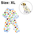 thumbnail image 2 of Cute Puppy Pjs, Breathable Dog Onesie, Soft Dog Jumpsuit Pet Clothes - shape1, 2 of 6