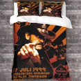 thumbnail image 1 of Motorhead Duvet Quilt Cover & Pillowcases 3D Heavy Metal Band Design Pattern Lightweight Microfiber Rock 'n' Roll Bedding Set, 1 of 5