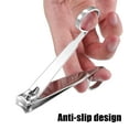 thumbnail image 5 of Unique Bargains 2 Pcs Nail Cutter Set Professional Nail Clippers for Travel Silver Stone, 5 of 7