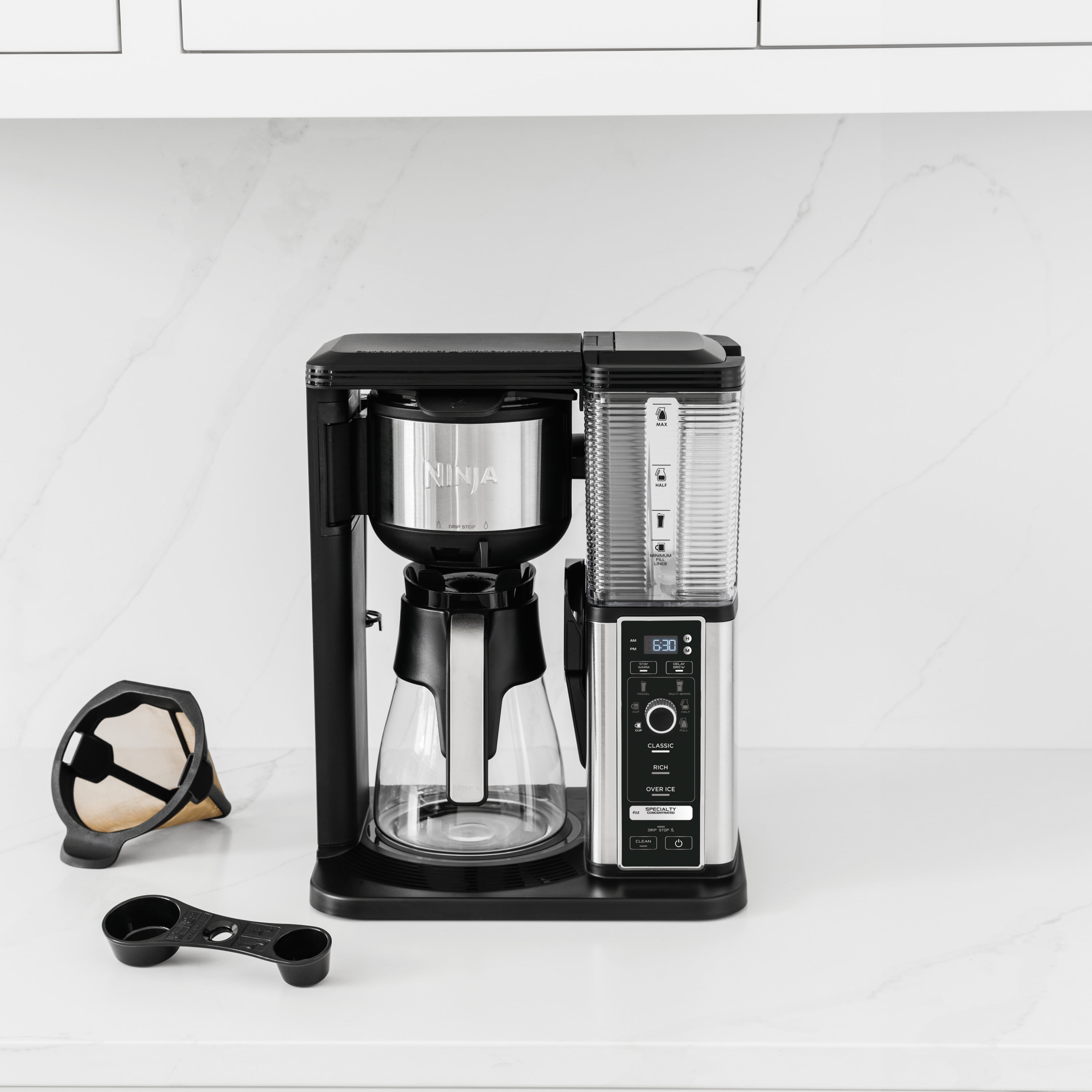 I LOVE Ninja CM401 Specialty 10-Cup Coffee Maker 4 Brew Styles with Milk  Frother Latte Cappuccino 