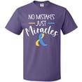 thumbnail image 3 of Inktastic No Mistakes, Just Miracles Down Syndrome Awareness T-Shirt, 3 of 5