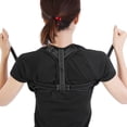 thumbnail image 4 of Ergonomic Upper Back Brace, Lightweight Posture Corrector, Black For Men Women, 4 of 8