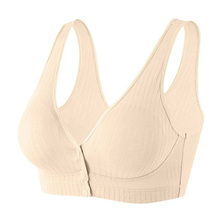 kamemir Comfort Bras for Women Women s Comfort Wireless Bra  Full-coverage Wirefree Bra  Cool Comfort Fabric(Beige XL)