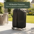 thumbnail image 3 of Covermates Charcoal Kettle Grill & Smoker Cover - 39"DIA x 42"H, All-Weather Polyester, 3 of 7