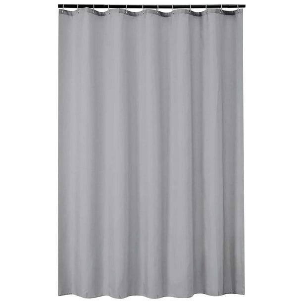 Sofa Vama Ropa de Cama Cortina de ducha gris de tela lisa, gruesa y de poliéster, ideal para puertas y baños. for Navideño