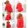 thumbnail image 3 of kladzum Dog Raincoat Hooded, Water Proof Dog Rain Jacket Pet Dog Puppy Rainwear Raincoat Pet Hooded Jacket Clothes, Dogs Lightweight Rain Jacket, 3 of 4