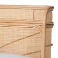 thumbnail image 6 of bali & pari Fiore Natural Rattan Bed Frame Handwoven Wicker Headboard Queen, 6 of 6