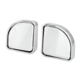 thumbnail image 5 of Unique Bargains 2pcs Car Blind Spot Small Mirrors Rearview Fan Shaped Convex Wide Angle Stick on for Car, 5 of 6