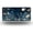 Flowers and butterflies scene, variant on Butterflies on starry night Front License Plate, Metal License Plate, Funny Standard Plates Personalized Novelty Decorative For Men/Women/Boys/Girls Car 6×12 Inch