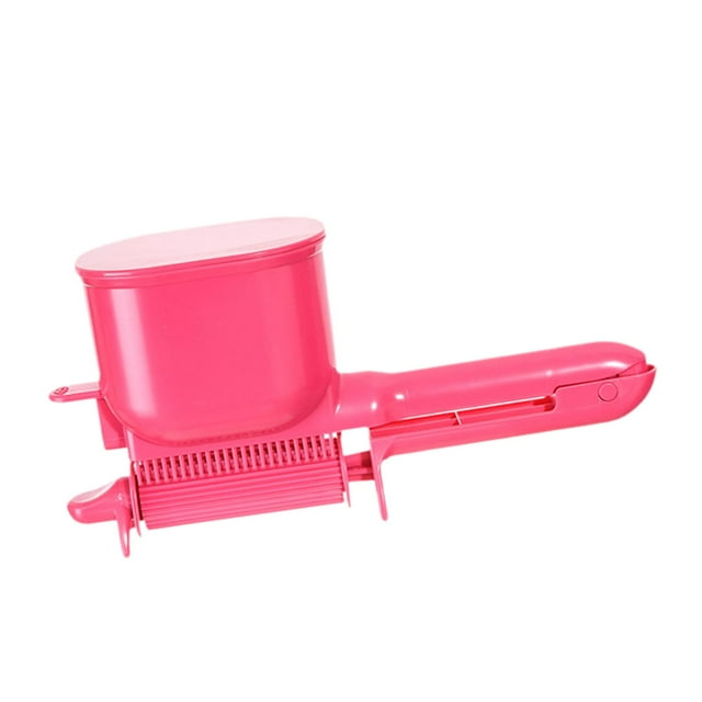 Color de cabello Splicat Cepille Semi automático Ergenonómico Ligero Ligero Tinte Tinte Herramienta para colorear de cepillo para profesionales del rosa