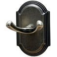 thumbnail image 2 of Residential Essentials 2303AP Ridgeview Robe Hook, 4" x 2.5", Aged Pewter, 2 of 3