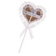 thumbnail image 1 of Toppers para Cumpleaños Boda Perfecl Amor Forma Encaje Cupcake Pick Decoración, 1 of 8