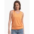 thumbnail image 5 of Women V Neck Sleeveless Summer Loose Casual Tank Tops Size S-XXL, 5 of 6