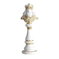 thumbnail image 1 of Figura de resina, estatua de ajedrez internacional, decoración de mesa para interiores, ajedrez Rey, 1 of 9