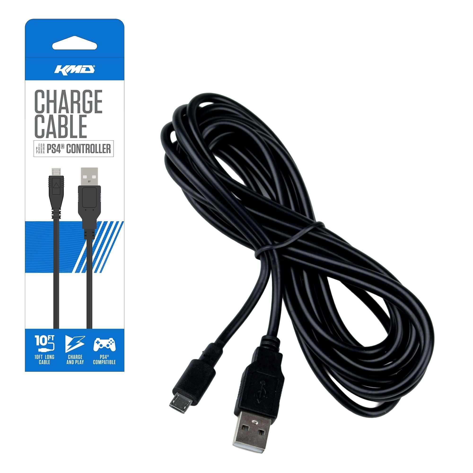 KMD Charge Cable for Sony PS4 Controllers