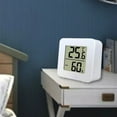 thumbnail image 5 of Electronic Digital Thermohygrometer Indoor Mini Thermometer Hygrometer Wet Dry Room Wall Mounted Room Humidity Temperature Meter, 5 of 8