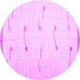 thumbnail image 1 of Ahgly Company Indoor Round Solid Purple Modern Area Rugs, 4' Round, 1 of 4