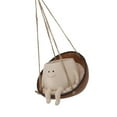 thumbnail image 2 of Kilisky Swing Face Planter Pot Multipurpose Cute Innovative Decorative Hanging Resin Flower Head Planters for Indoor Outdoor Plants 14x10.2x14cm / 5.5x4.0x5.5in, 2 of 21