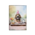 thumbnail image 2 of Happy Mother's Day Bloodhound with Sweets and Flowers at a Picnic Travel Passport Wallet Dog Lover PU Leather Passport Holder Cover - 13005, 2 of 5