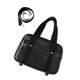 thumbnail image 1 of Jumpingount Bolso escolar japonés informal de cuero de primera calidad, ligero para viajes de uniforme de estudiante, adecuado para diario Bolsas de mensajero y de hombro negro tamaño pequeño, 1 of 6