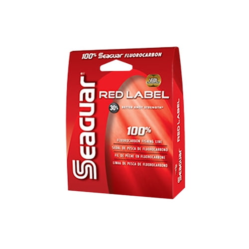Seaguar Red Label 100 Percent Fluorocarbon Fishing Line, 1000 yds 12lbs