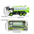 thumbnail image 3 of Remote Control Tanker Truck Under $5! Yannianjz Remote Control Tanker Truck Toy, 1:32 Scale RC City Tanker with Lights, 4-Way Lighting Oil Tanker Toy,kidsRemote Control Truck with Battery, 3 of 5