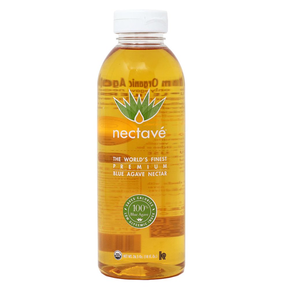 Nectave Organic 100 Blue Agave Nectar (Sweetener), 26.5oz (751ml