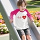 thumbnail image 4 of Blusas y camisas de manga larga y cuello redondo para niños y niñas, blusa informal de moda con bloques de color, manga larga y cuello redondo, estampado, para niñas de 2 a 15 años., 4 of 9
