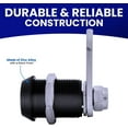 thumbnail image 4 of FJM Security 2400AM-BLK-KD Tubular Cam Lock with 7/8" Cylinder and Black Finish, Keyed Different, 4 of 7