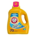 thumbnail image 5 of ARM & HAMMER Plus OxiClean Stain Remover Fresh Scent Liquid Laundry Detergent, 118.1 Fl Oz, 5 of 15
