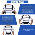 thumbnail image 5 of FIXPARTS Posture Corrector for Women Men, Back Brace for Lower Back with Breathable Mesh, M, 5 of 6