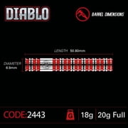Winmau Diablo (Straight /Parallel) Soft Tip Darts - 20g