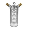thumbnail image 1 of Toystoory Botella de vinagrera multifuncional de vidrio con tapones de corcho, tamaño adecuado único, seguro y respetuoso con el medio ambiente Organizadores de utensilios de cocina, 1 of 6